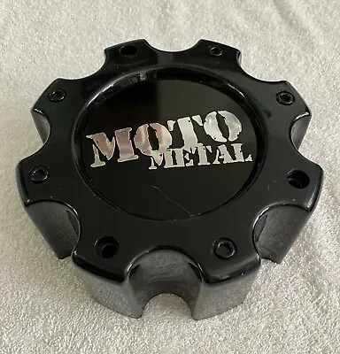 Moto Metal Black Center Cap Part # HE835B8165-AA • $34.22