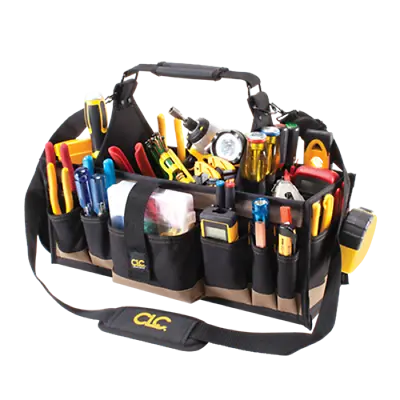 £69.15 • Buy CLC 1530 - 23  Electrician's Mechanic Maintenance 43 Pocket Tool Box Bag Carrier