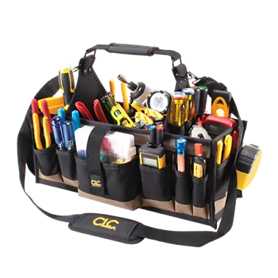 CLC 1530 - 23  Electrician's Mechanic Maintenance 43 Pocket Tool Box Bag Carrier • $74.95