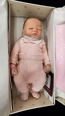 *vintage 1990's ASHTON DRAKE GALLERIES Lifelike Doll  WELCOME HOME  BABY EMILY* • $100