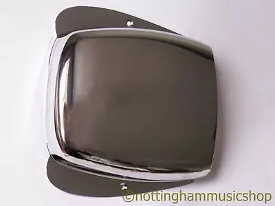 £17.69 • Buy Chrome Jazz Bridge Cover Plate For Vintage Bass Guitar JB Style New With Screws