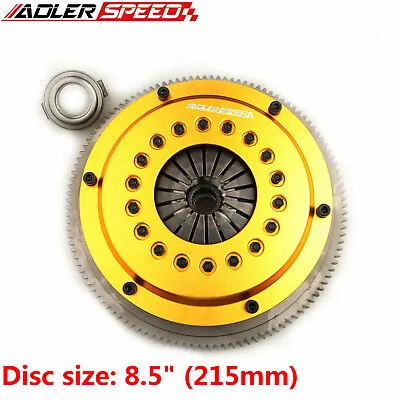 Racing Clutch Single Disc Kit 8.5  Inch For Honda Accord Prelude H22 H23 F22 F23 • $424.06