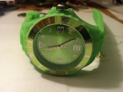 $200 Steinhausen Impulse Poseiden Silicone Diver Wristwatch Green NEW IM1301 • $52.99