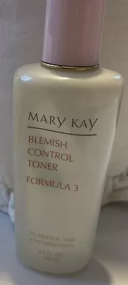 Mary Kay Blemish Control Toner Formula 3 Discontinued 1065 6.5oz No Box • $19.99