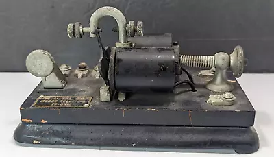 VTG Western Electric  Morse Code Railroad Telegraph Relay Sounder Key Keyer • $33.99