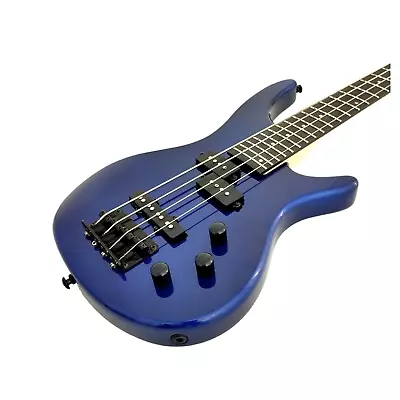 1/2 Size Haze  Electric Bass Guitar Shortscale Split-Coil Humbucker- SBG385JB34 • $178.69