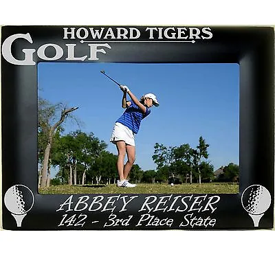 Boys Girls Golf Team Personalized Metal Photo Frames 4x6 5x7 8x10 Custom Picture • $14