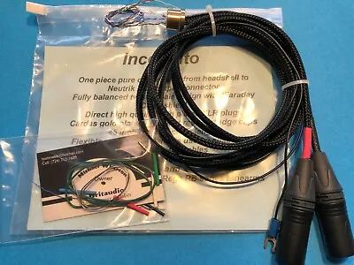 Rega Incognito (Cardas) Neutrik XLR Plugs Rewire Kit For Rega/ J.A.Michell Moth  • $249