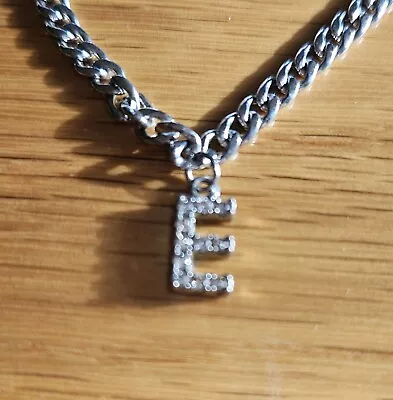 Chain Bracelet With Letter E Charm  Brand New • £3.99