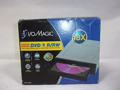 I/O Magic Internal DVD Rewritable Drive Dual Format Double Layer IDVD18DL • $40