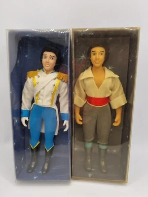 £17.63 • Buy DeAgostini Disney 2 Prince Eric Porcelain Dolls, Little Mermaid, 2004 & 05 New