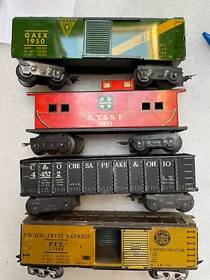 Marx Trains 4 Freight Cars • $15