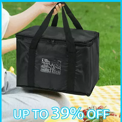 Large Food Delivery Insulated Bags Pizza Takeaway Thermal Warm/cold Bag Ruck UK • £5.50