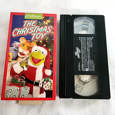 The Christmas Toy VHS 1993 Jim Henson Kermit Muppets Rugby The Tiger Balthazar • $5.37