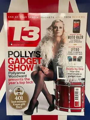 T3 Magazine April 2012 Pollyanna Woodward Shoot Issue 198 - Rare! • £12