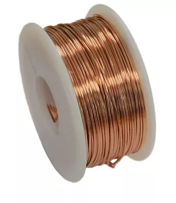 Bare Copper Wire 1/2 Lb./ 81012141618202224262830 Ga (Dead Soft)  • $16.99