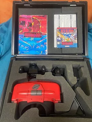 RARE Nintendo Virtual Boy Console Bundle With RARE HARD CASE Tested & Working • $152.50