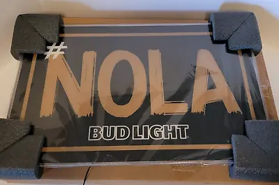 Bud Light # Nola Led Beer Light Sign New Orleans Saints Football Nfl Led Light • $139.99