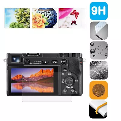$4.15 • Buy Tempered Glass Screen Protector Cover For Sony A5000/A6000 A9 A99II Camera