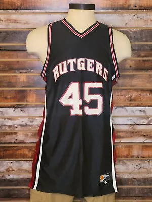 Vintage And1 Collegiate Rutgers University Scarlet Knights Jersey Size Large • $50