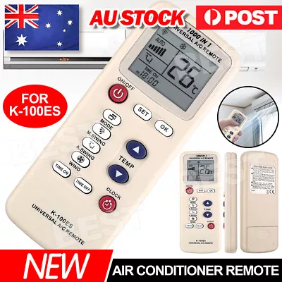 $5.95 • Buy Universal A/C Air Conditioner Remote Control AC LS K-100ES PANASONIC FUJITSU VIC