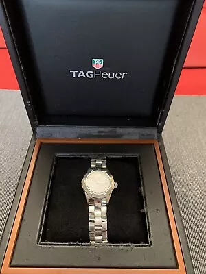 TAG Heuer Aquaracer White Mother Of Pearl Women's Watch - WAF1415.BA0813 • £750