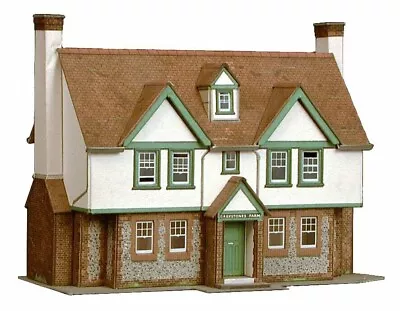 Superquick Model Kits 1:76 Scale Greystones Farmhouse Scaled For  HO/OO  - SQB24 • £12.35