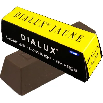 Yellow Dialux Jaune Yellow Metals Polishing Compound Rouge Brass Copper Polish • $7.85