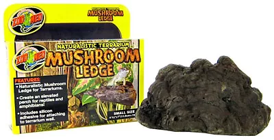 Zoo Med Naturalistic Terrarium Mushroom Ledge For Reptiles 1 Count TA-50 • $18.99