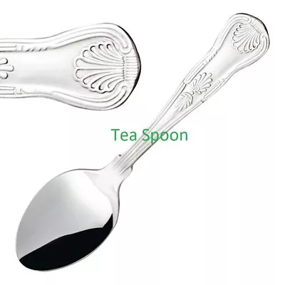 £13.10 • Buy Kings Pattern Cutlery Stainless Steel Restaurant Knives Fork Spoon Packs Of 12/6