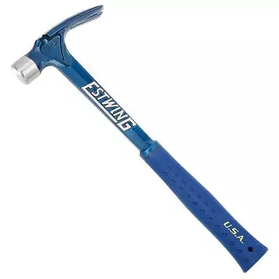 ESTWING 19oz Smooth Face ULTRA SERIES BLUE Hammer - SHOCK REDUCTION GRIP - E6-19 • $119.95