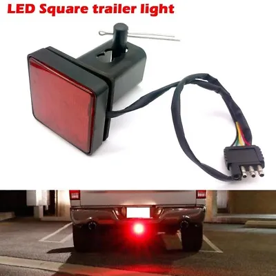 Universal RED LED Car Taillight Stop Brake Light For Trailer Truck Towing Pickup • $23