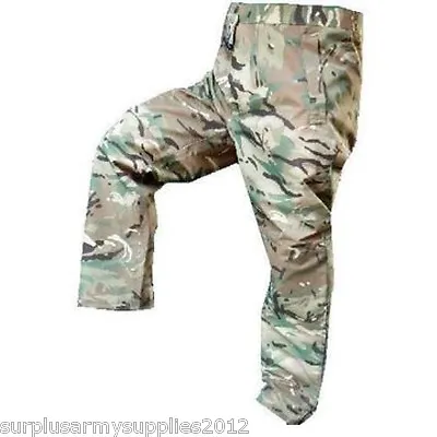 £14.99 • Buy British Army Heavyweight Goretex Trousers 38  Waist Waterproof MTP Camo GRADE 2
