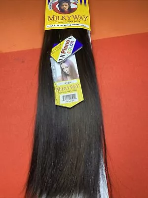 Milkyway 100% Human Hair Yaky Weave_12 _#P1B/4 • $25