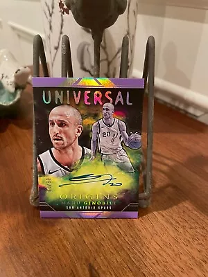 Manu Ginobili 2023-24 Panini Origins Universal On Card Auto SPURS /18 FOTL • $22.50