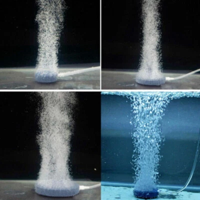 £9.70 • Buy Air Bubble Aerator Oxygen Pump Disk Stone For Aquarium Fish Tank Pond Dia 4-15cm