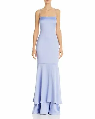 Likely Aurora Satin Mermaid Gown Purple 10 • $99.99