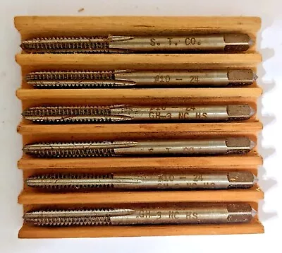 10-24 Nc Gh3 4 Flute Plug Hand Tap Hss Standard Tool (qty: 6) Usa Nos • $17.99