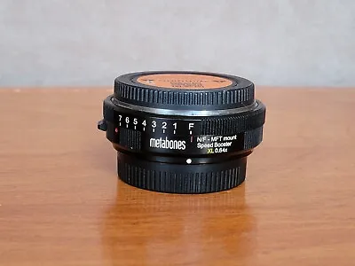 Metabones NF - MFT Mount Speed Booster XL 0.64x Lens Adapter -Nikon To Micro 4/3 • $260.95