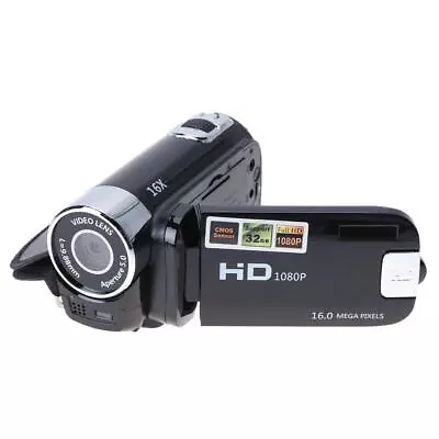 Digital Video Camera Full HD 1080P 32GB 16x Zoom Camcorder DV Camera(Black) • $38.09