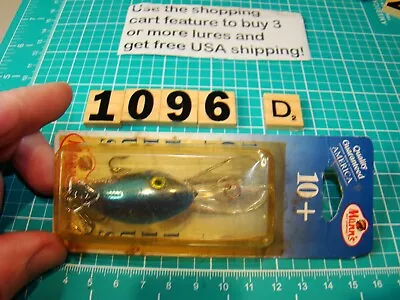 V1096 D Tom Mann's 10+ Ten Plus Fishing Lure New In Box Nib • $12.95