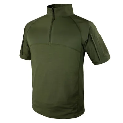 Condor 101144 Tactical Short Sleeve Quarter Zip Battle BDU Combat Shirt • $41.95