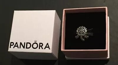 Genuine Pandora Icy Snowflake Drop Charm BNIB • £25