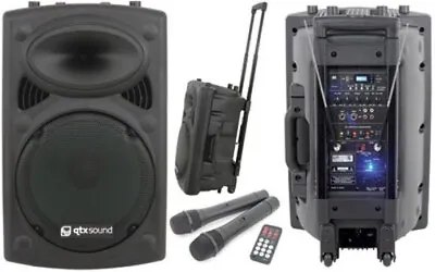Qtx Qr15pa Portable Pa System With Radiomics New Stock • £259