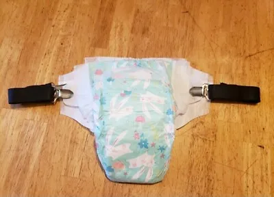 New Adult Diaper Strap Kit. Converts Baby Diapers Into Adult Pullups. +4 Diapers • $11.99