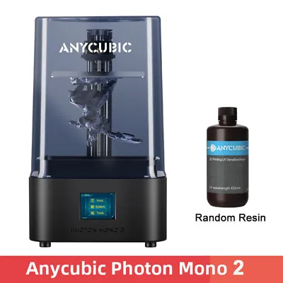 $309 • Buy ANYCUBIC LCD Photon Mono 2 4K Resin 3D Printer LCD UV Light Curing + Free Resin