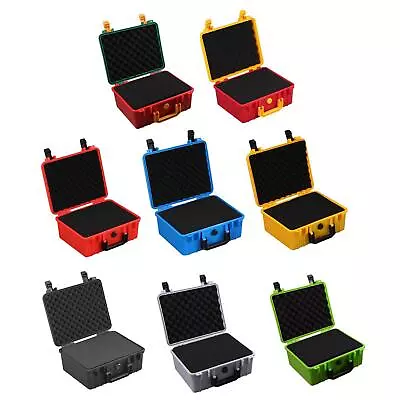 Instrument Toolbox Case Hardware Organizer Foam Inserts Shockproof Empty Box • $62.71