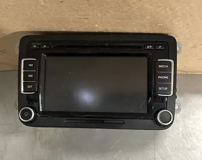 VW TIGUAN CC JETTA GTI PASSAT 6 Disc Sat Radio Stereo #1KO 035 180 AF • $94.97