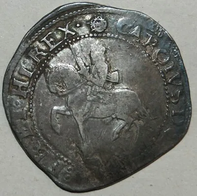 Charles I Exeter Halfcrown Reverse Unrecorded By Besly • £750