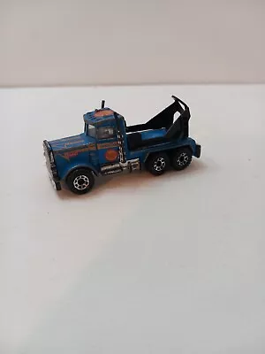 Matchbox Vintage Diecast 1981 Peterbilt Truck Cab  - Blue With Decal • $11.18